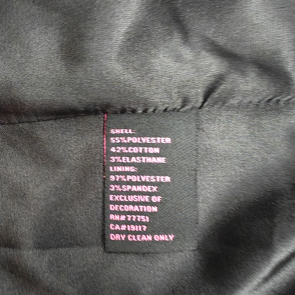 Betsey Johnson Black Satin Lace-Up Midi Dress - Picture 7 of 7